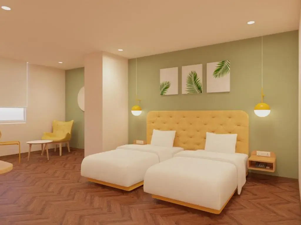 Standard Double room (twin beds)
