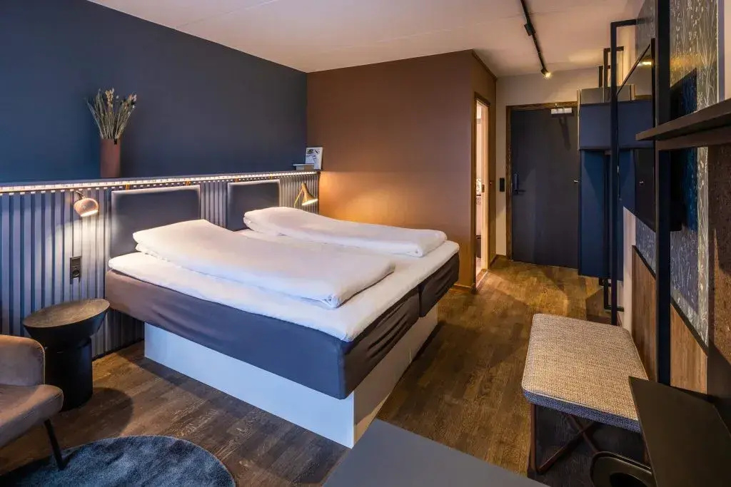 Standard Double room with yard view (full double bed)