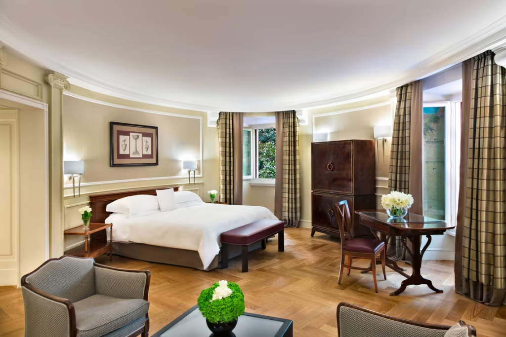 Rome Marriott Grand Hotel Flora - Chambres