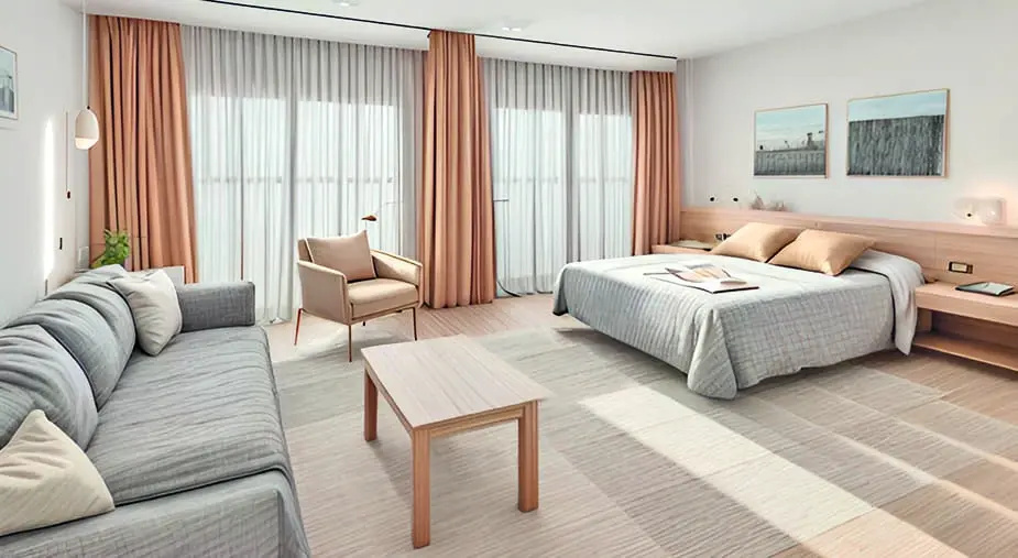 AQUA Hotel Promenade & Spa - Chambres