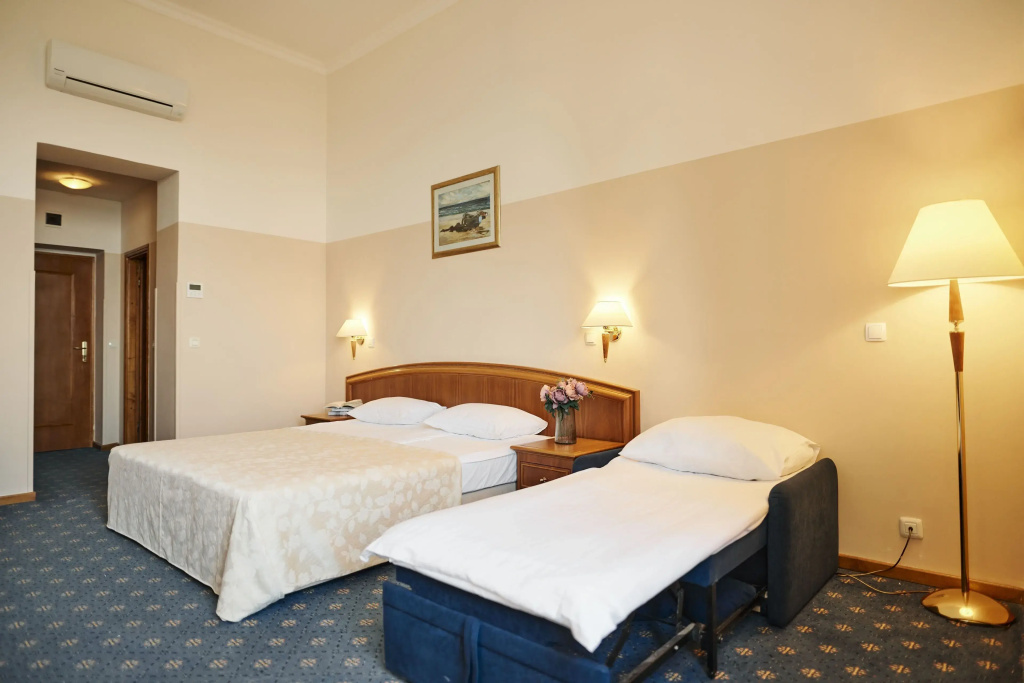 Standard Double Family room with sea view (full double bed)