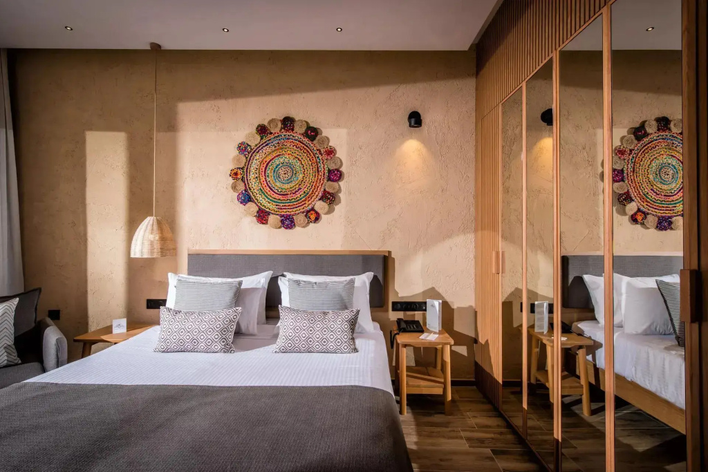 Double room with sea view (full double bed)