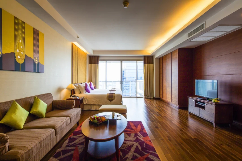Executive Double Studio with city view (full double bed)