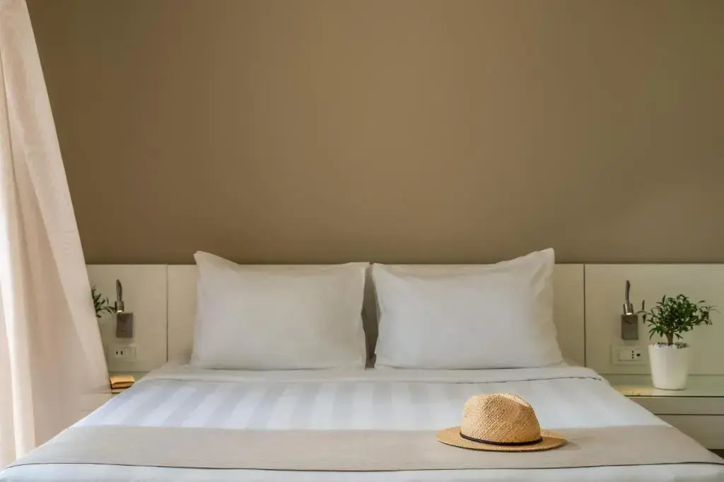 Panoramic Deluxe Double room with sea view (full double bed)