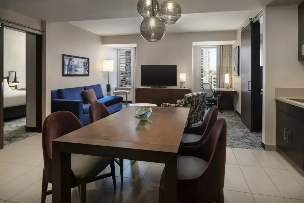 Residence Inn Los Angeles L.A. LIVE - Chambres