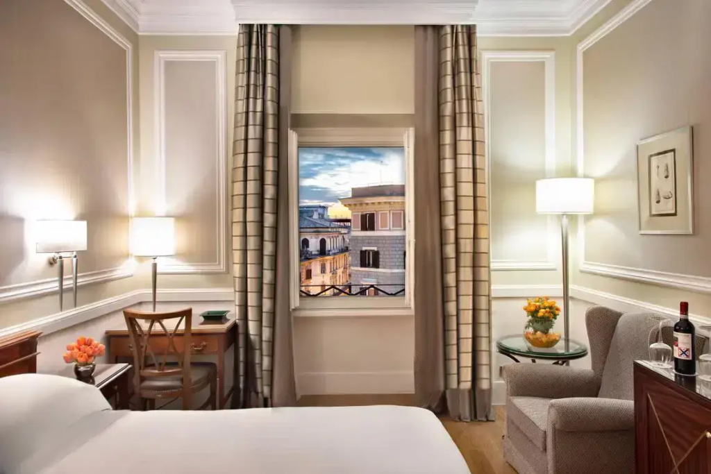 Rome Marriott Grand Hotel Flora - Chambres