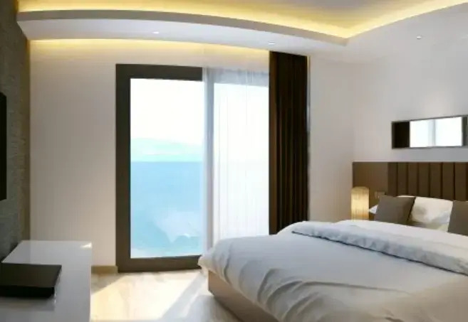 Двухместный люкс Presidential с видом на океан двуспальная кровать в Nagar Hotel Nha Trang