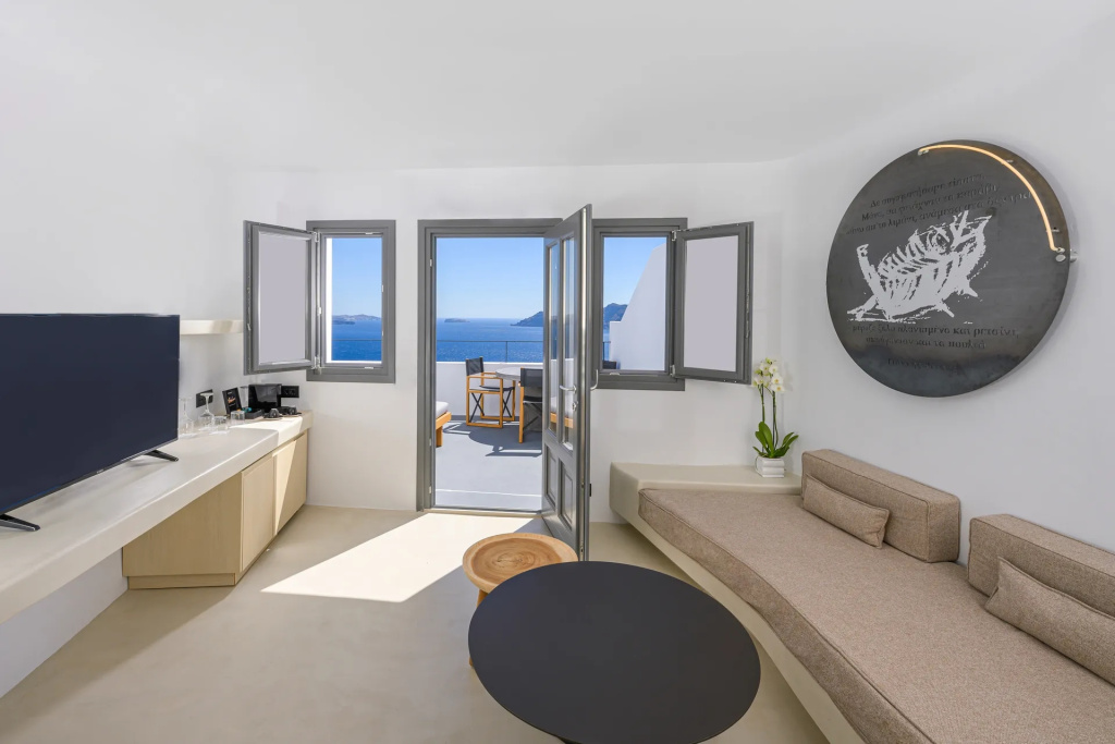 Ikies Santorini - Chambres