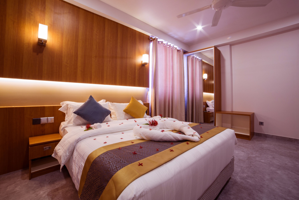 Kuredhi Beach Inn - Chambres