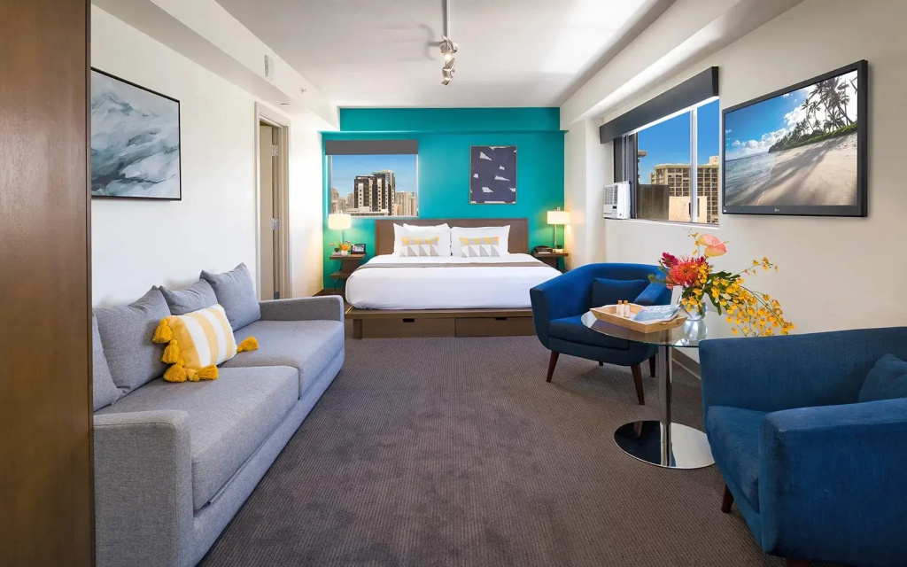Vive Hotel Waikiki - Chambres