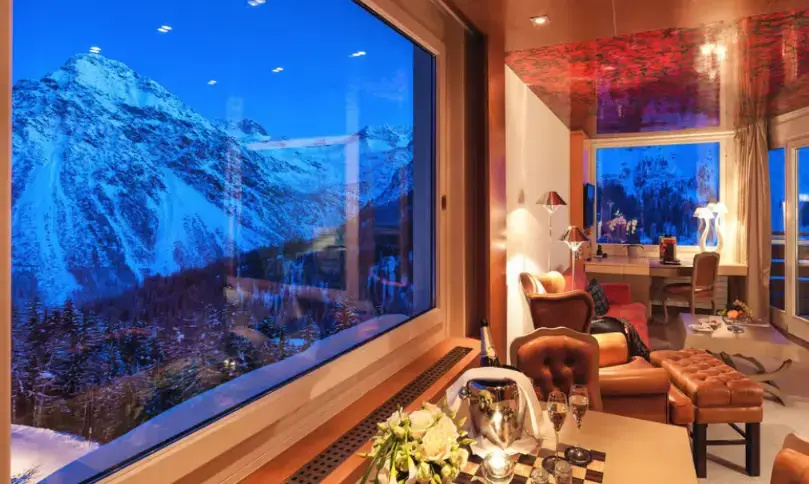 Tschuggen Grand Hotel - Chambres