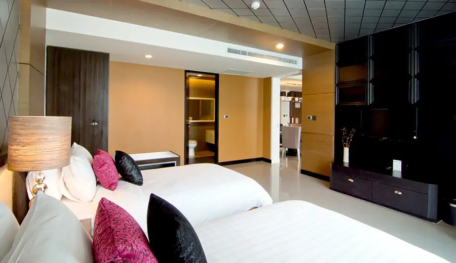 2 Bedrooms Way Suite with sea view