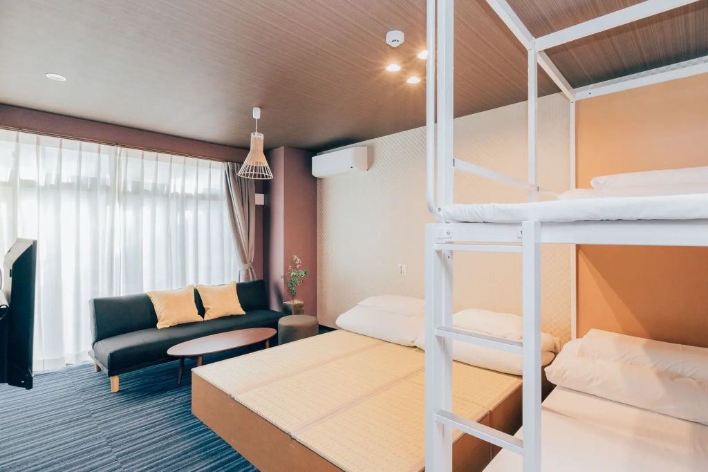 With Terrace Double room (bunk bed)