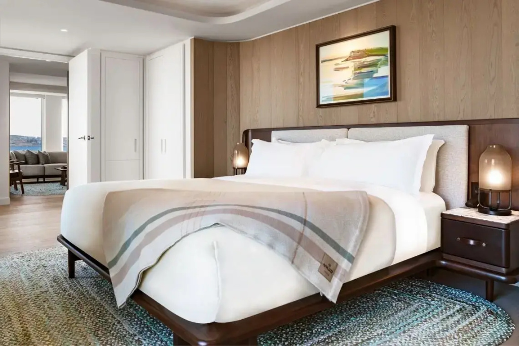 1 Bedroom Premium Double Club Suite with water view (full double bed)