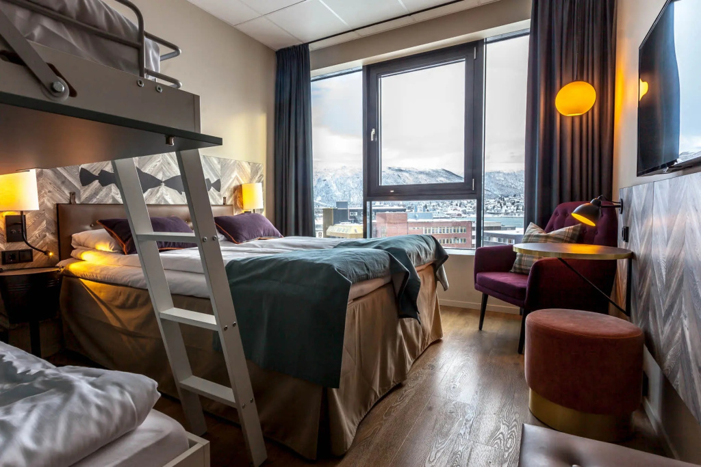Quality Grand Tromso Hotel - Chambres