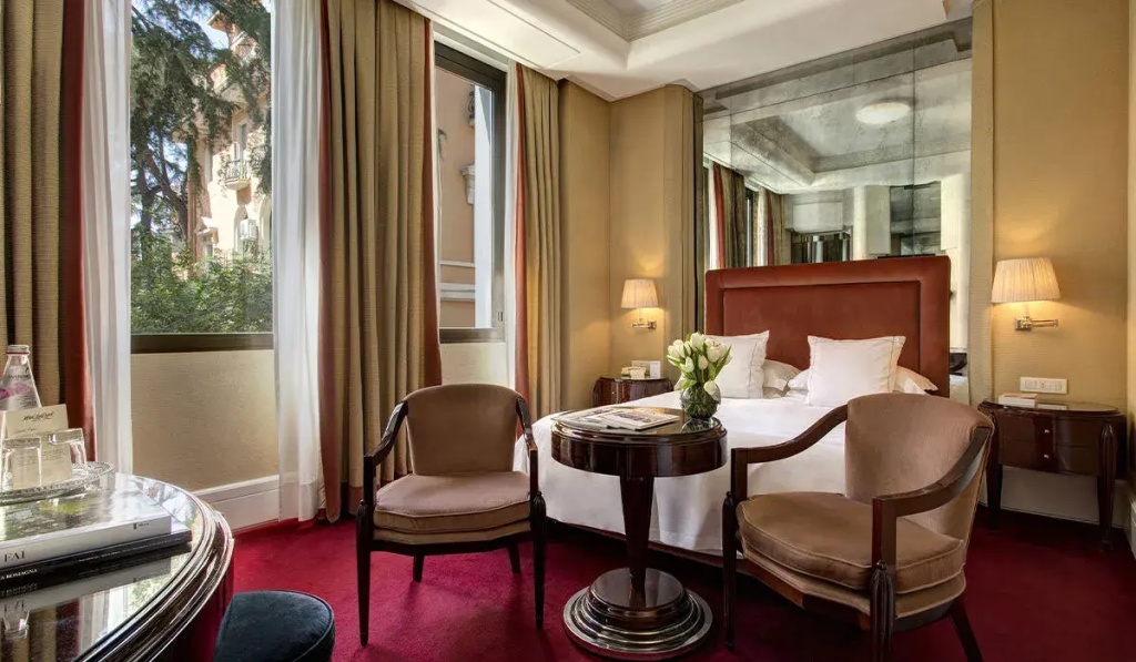 Hotel Lord Byron - Chambres