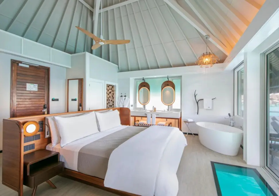 Overwater Double Bungalow Lagoon View