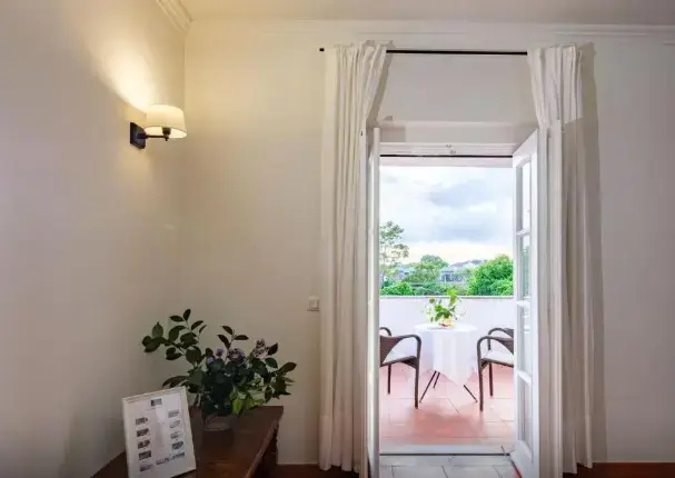 Charming Terrace Double room (full double bed)