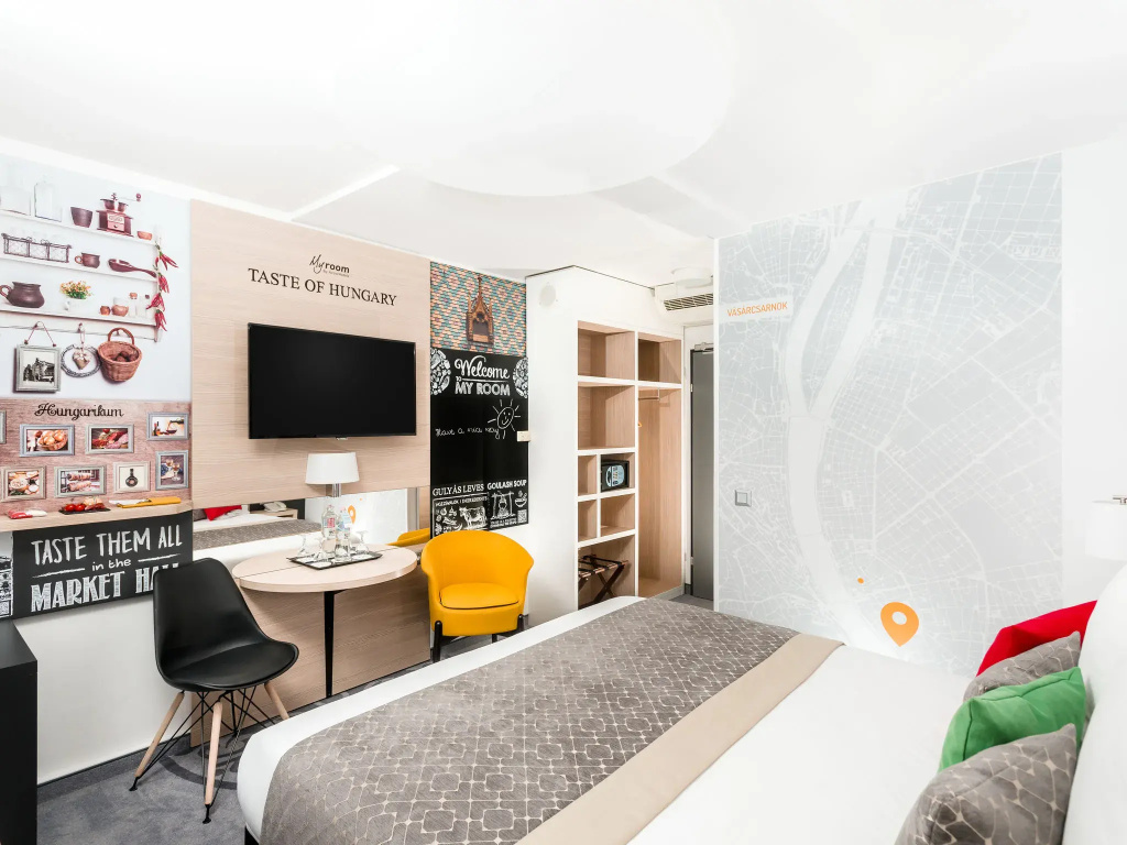 Mercure Budapest City Center Hotel - Chambres