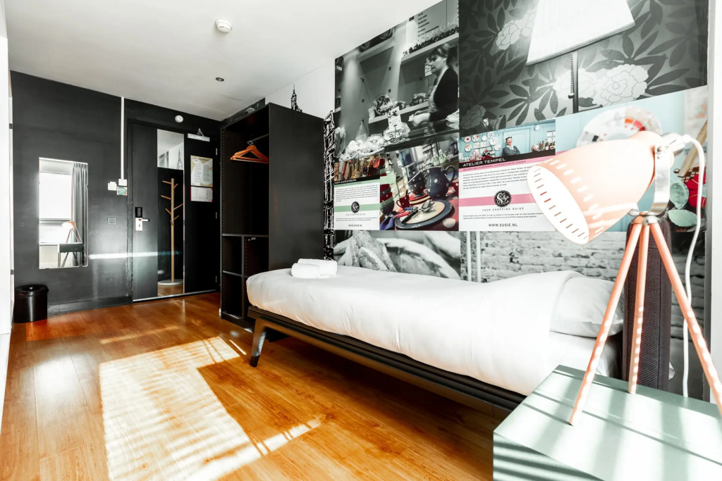 Qbic Hotel Amsterdam WTC - Chambres