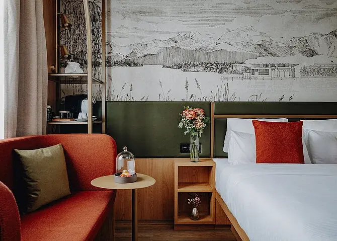 AMERON Luzern Hotel Flora - Chambres