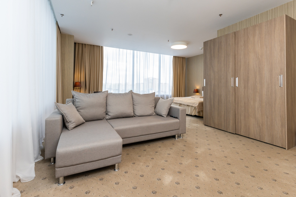 Двухместная студия Comfort двуспальная кровать в Green City Hotel