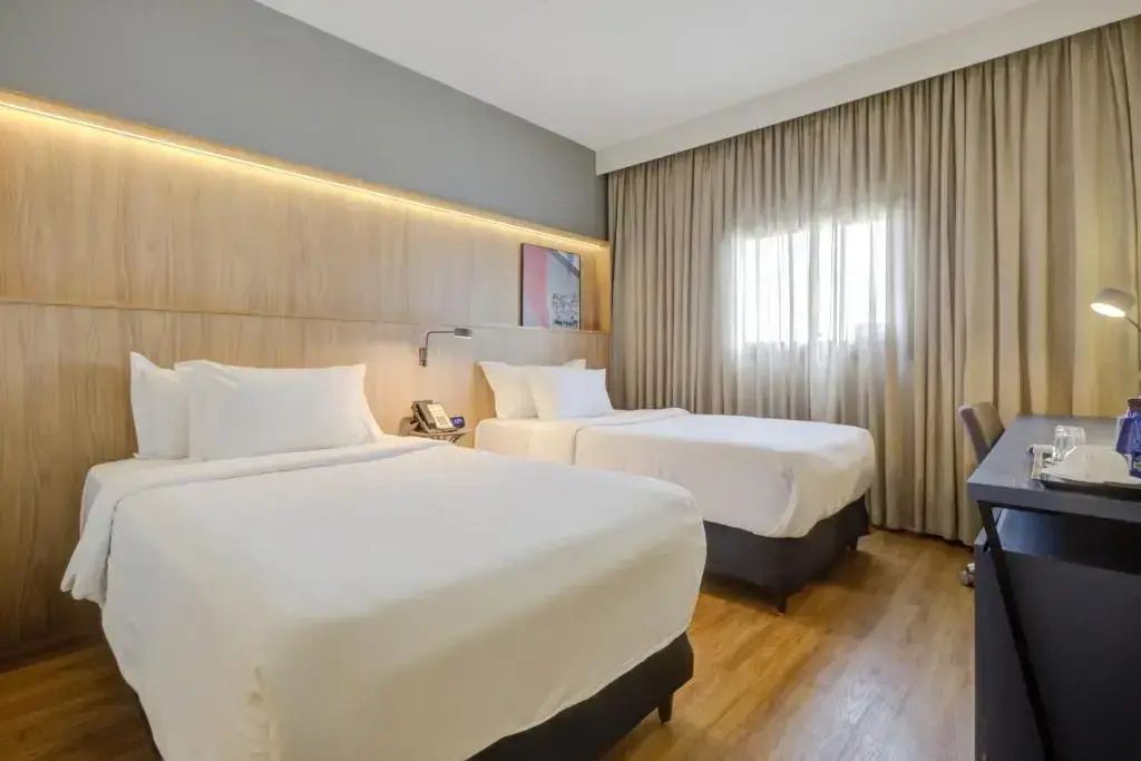 Hampton by Hilton Guarulhos Aeroporto - Chambres