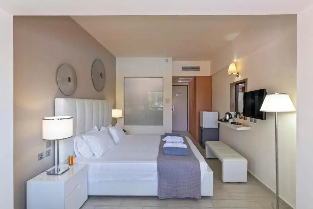 Double room with garden view (full double bed)