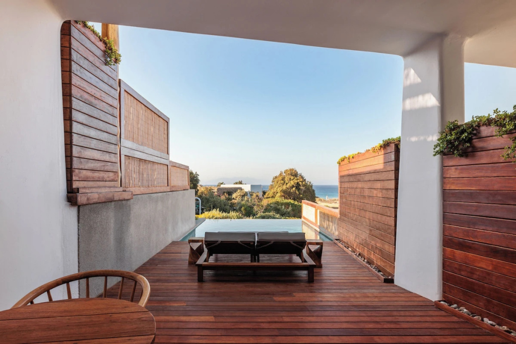 Suite with Private Pool with sea view