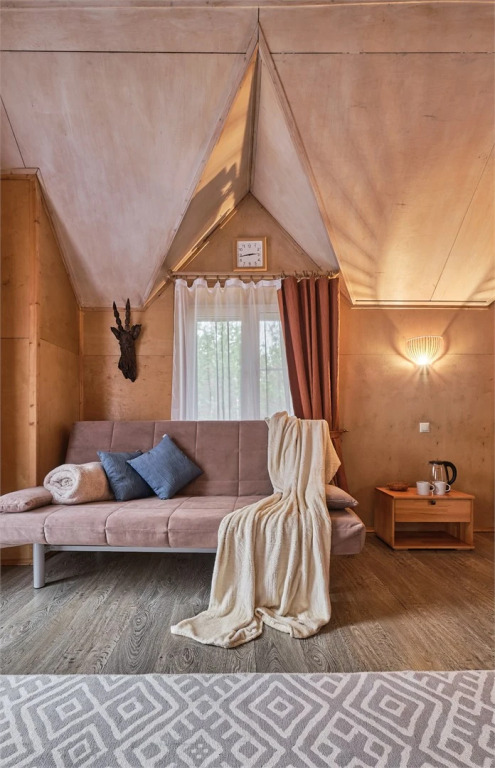 Двухместный номер Делюкс с камином двуспальная кровать в Сарай Сараев