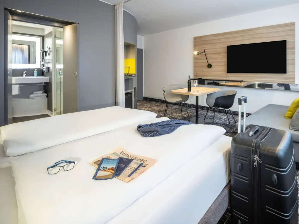 Novotel Suites Wien City Donau Hotel - Chambres