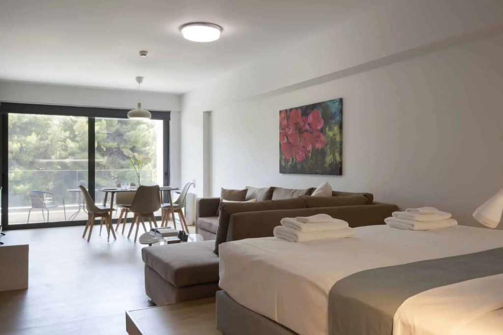 Double Suite with city view (full double bed) (bed type is subject to availability)