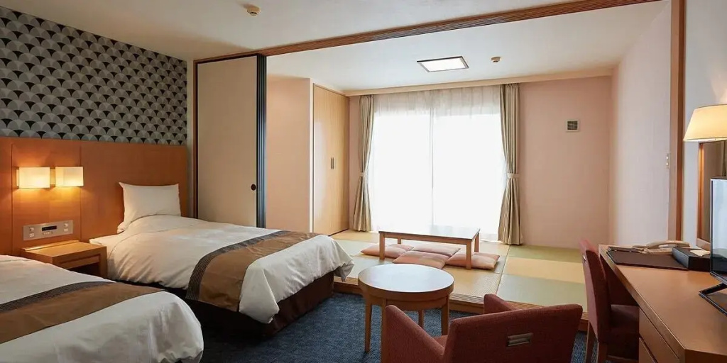 Type B Japanese-Western Double room (twin beds)