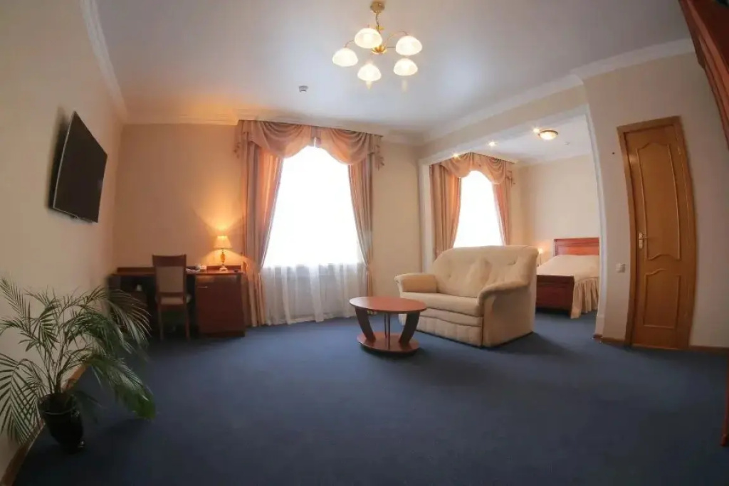 Standard Plus Double Studio with city view (full double bed)