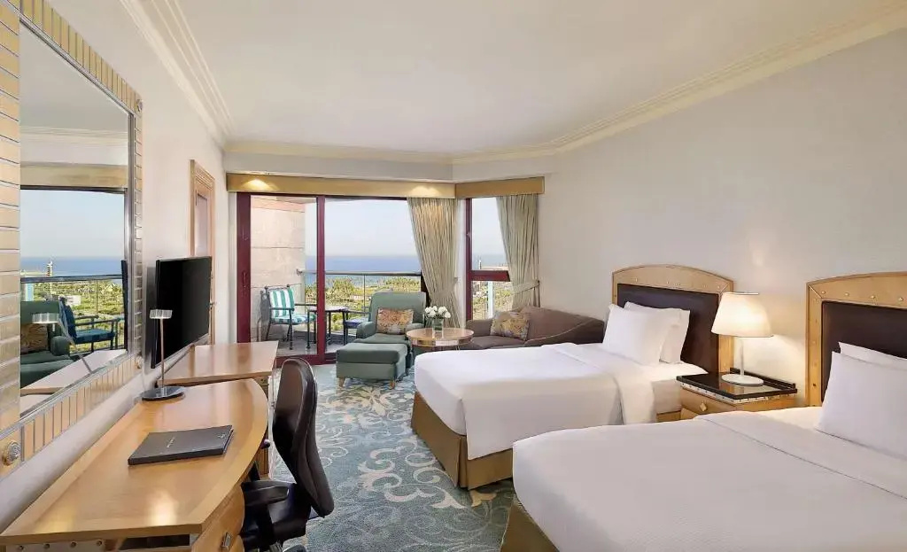 Premium Double room with partial sea view (twin beds)