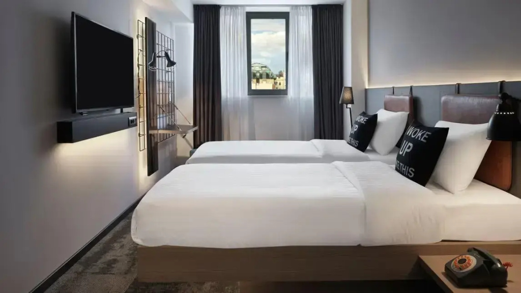 Hotel Moxy Belgrade - Chambres