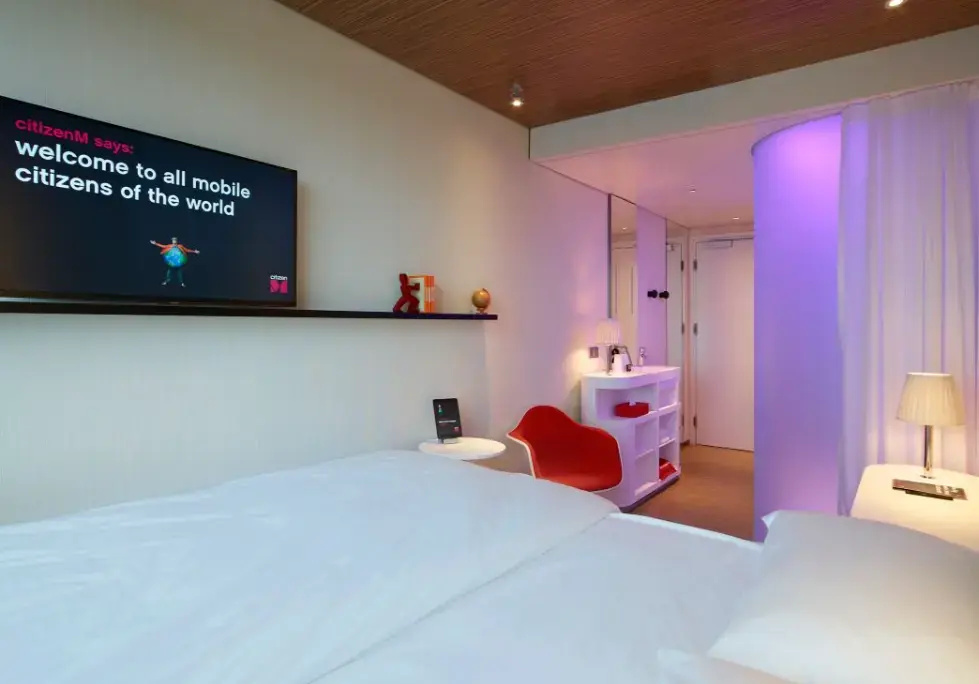 CitizenM Schiphol Airport - Chambres