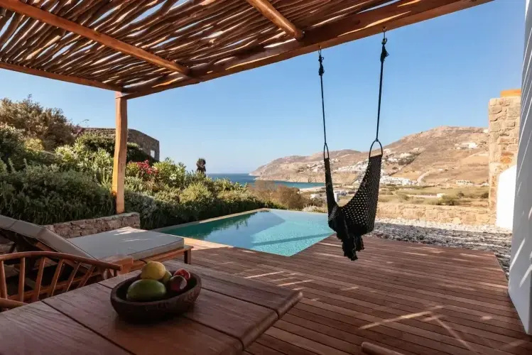Premium Corner Suite with Private Pool with sea view