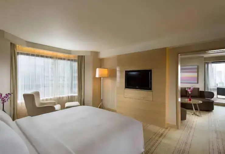 Terrace Double Suite full double bed