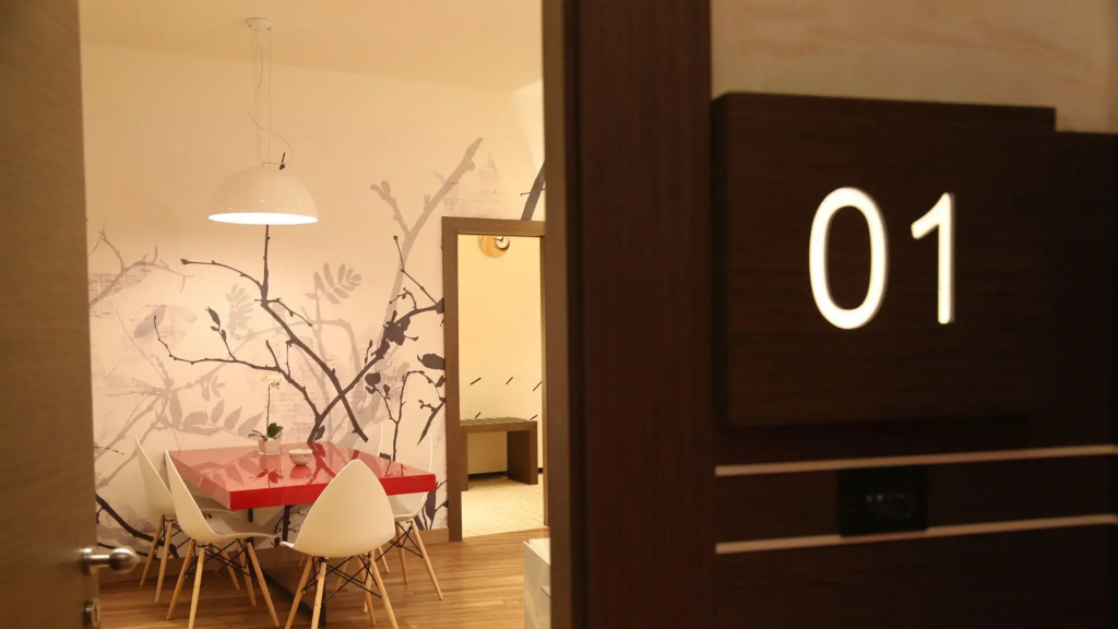 Atera Business Suites - Chambres