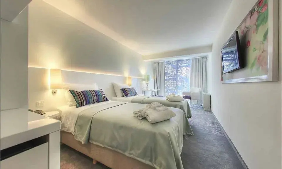 Double room with courtyard view (twin beds)