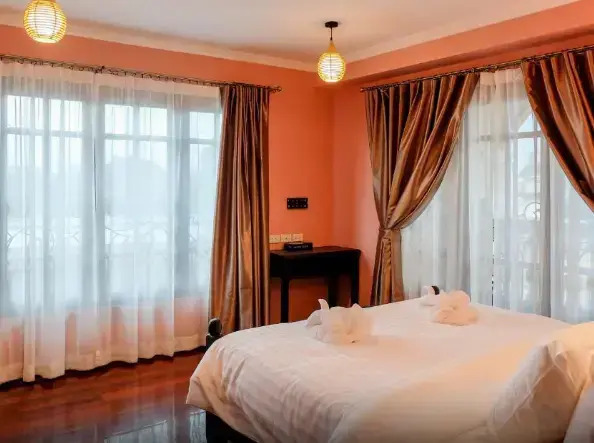 Двухместный номер Deluxe двуспальная кровать в Siri Heritage Bangkok Hotel