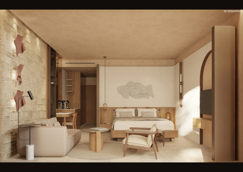 Private Pool Double Studio Suite (full double bed)