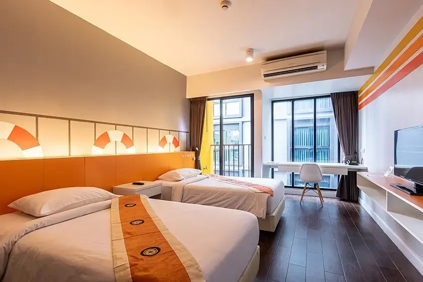 Eco Double Studio (twin beds)