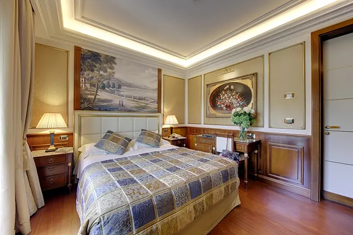 Classic Double room with mountain view (full double bed)