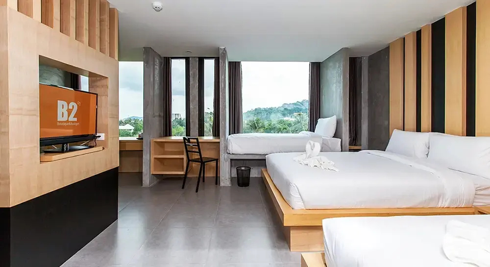 B2 Phuket Boutique & Budget Hotel - Chambres