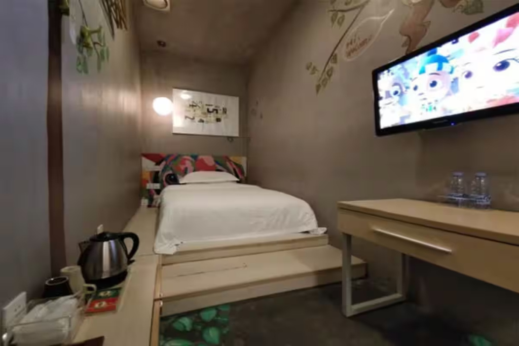 Mini Charming Room Tatami Without Window Double room (full double bed)