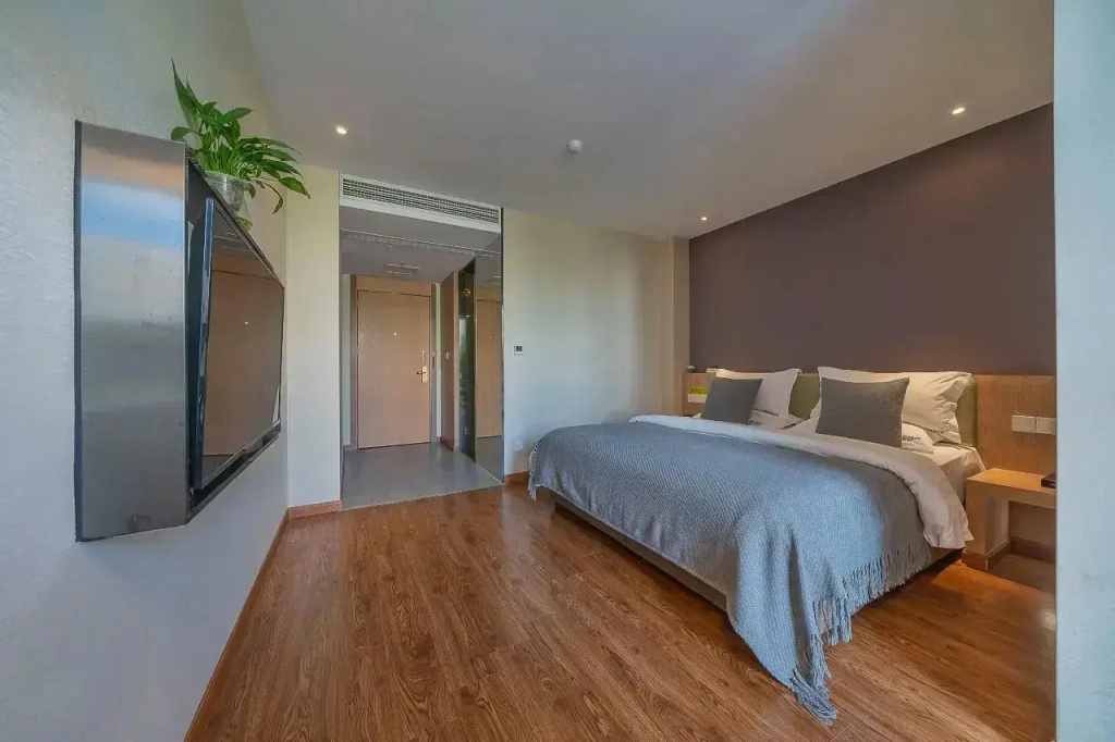 Business Double room with view (full double bed)