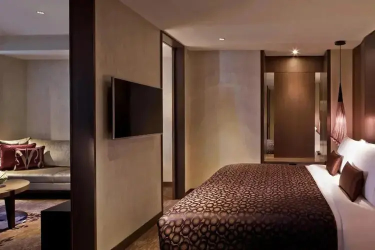 The Gotenyama Double Suite with skyline view (full double bed)