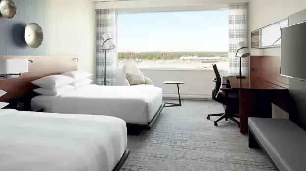 Montreal Airport Marriott In-Terminal Hotel - Chambres